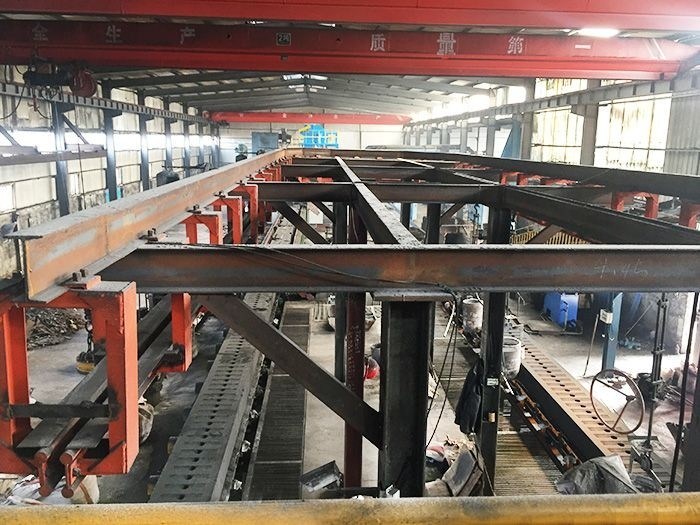 Weifang Zetian Pipes Industry Co., Ltd. производственная линия изготовителя